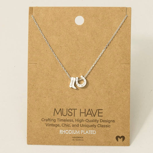 Western Luck Necklace 🤍🤠