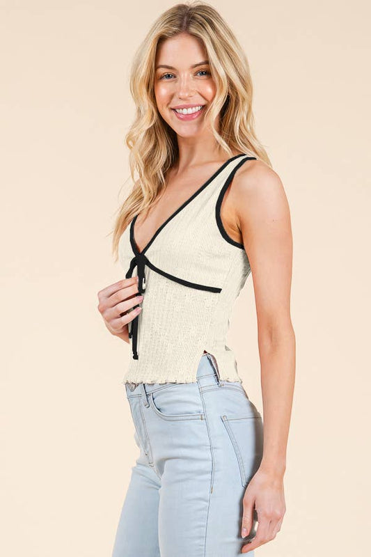 Darling Bow Merrow Tank 💖