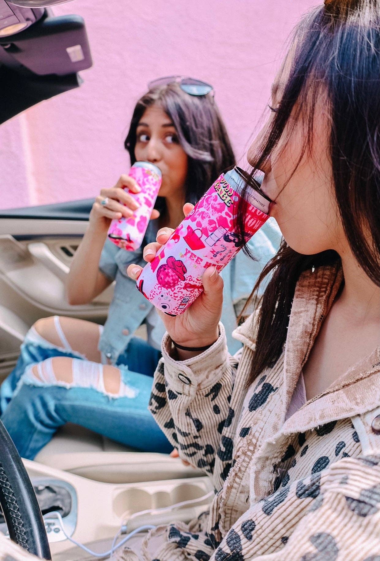 Collage Cutie Tall Coozie Duo 💖