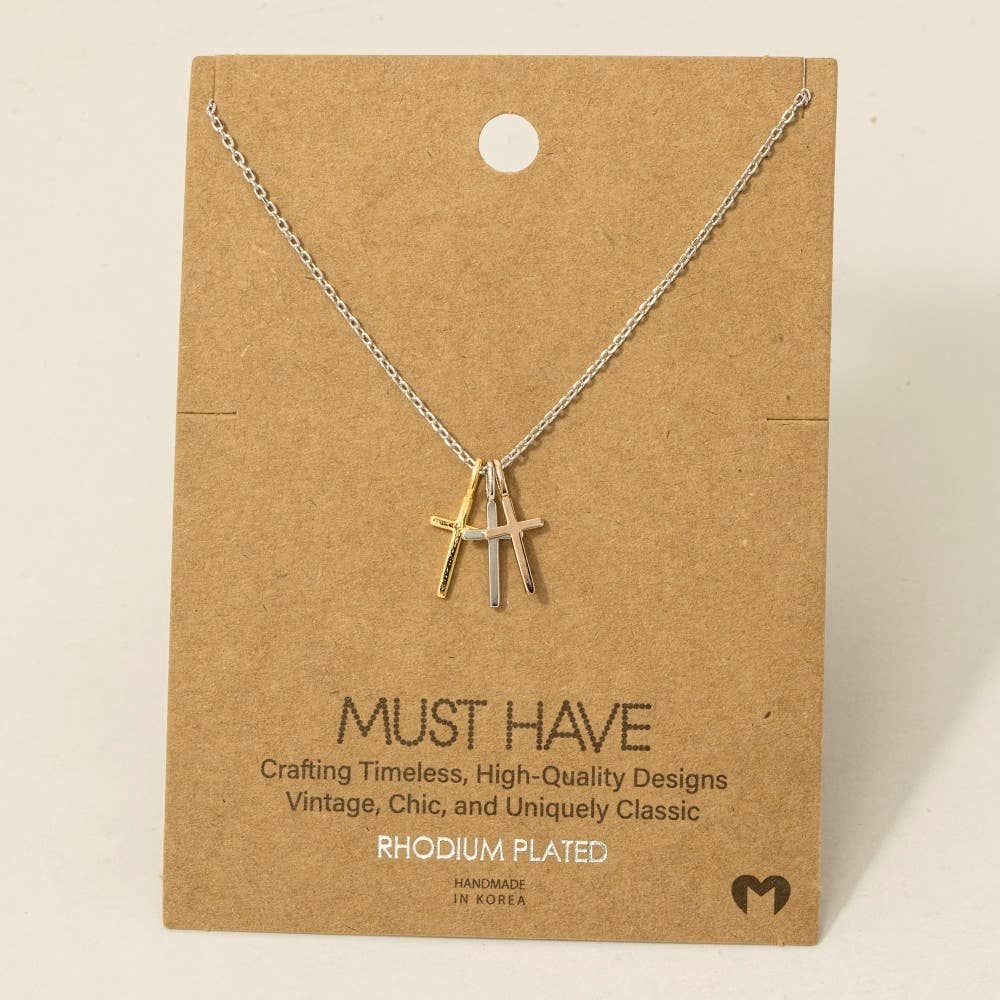 💕 Faith in Three Necklace