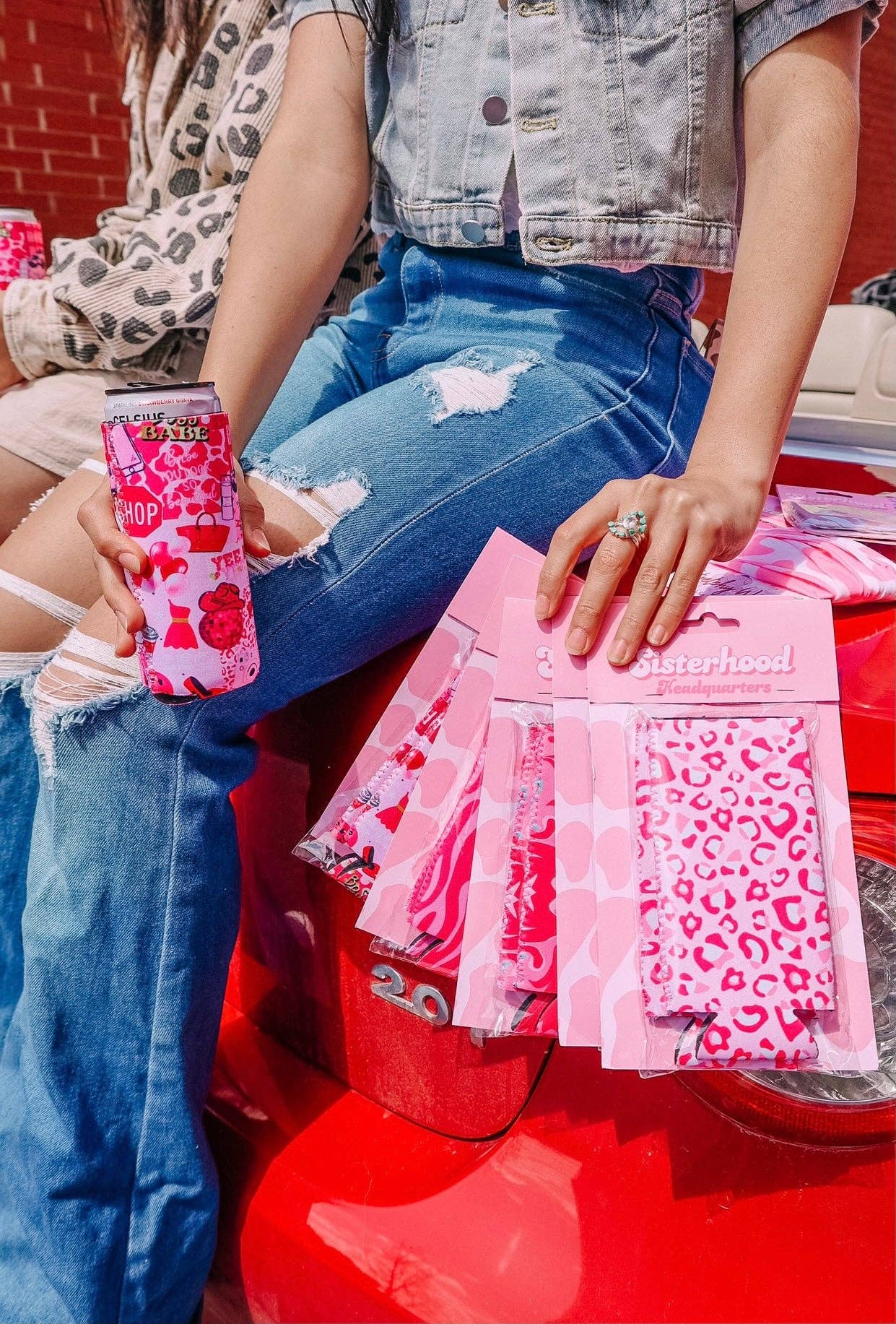 Collage Cutie Tall Coozie Duo 💖
