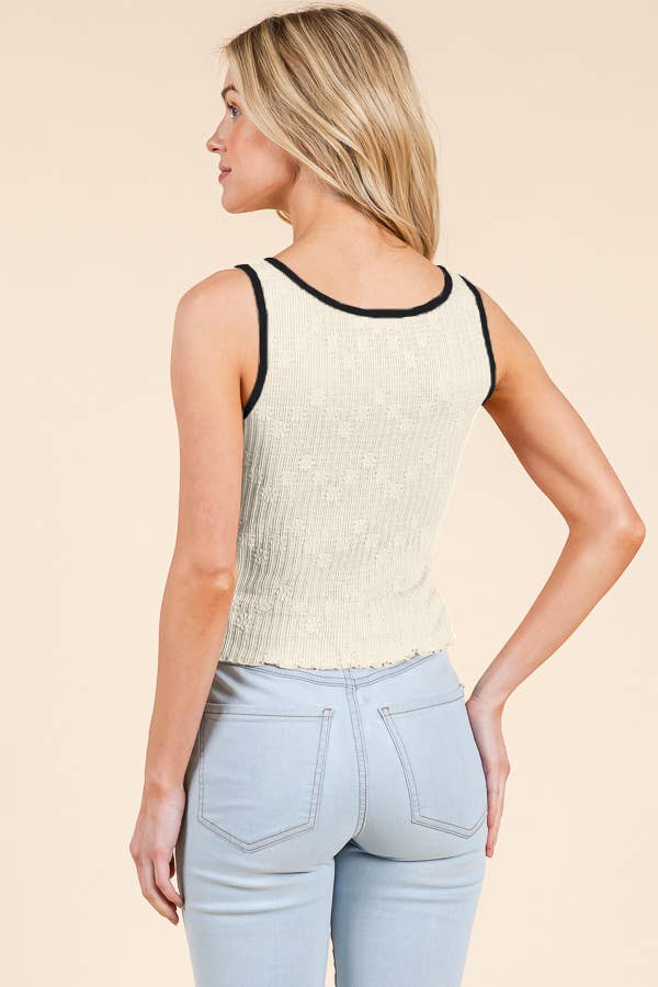 Darling Bow Merrow Tank 💖