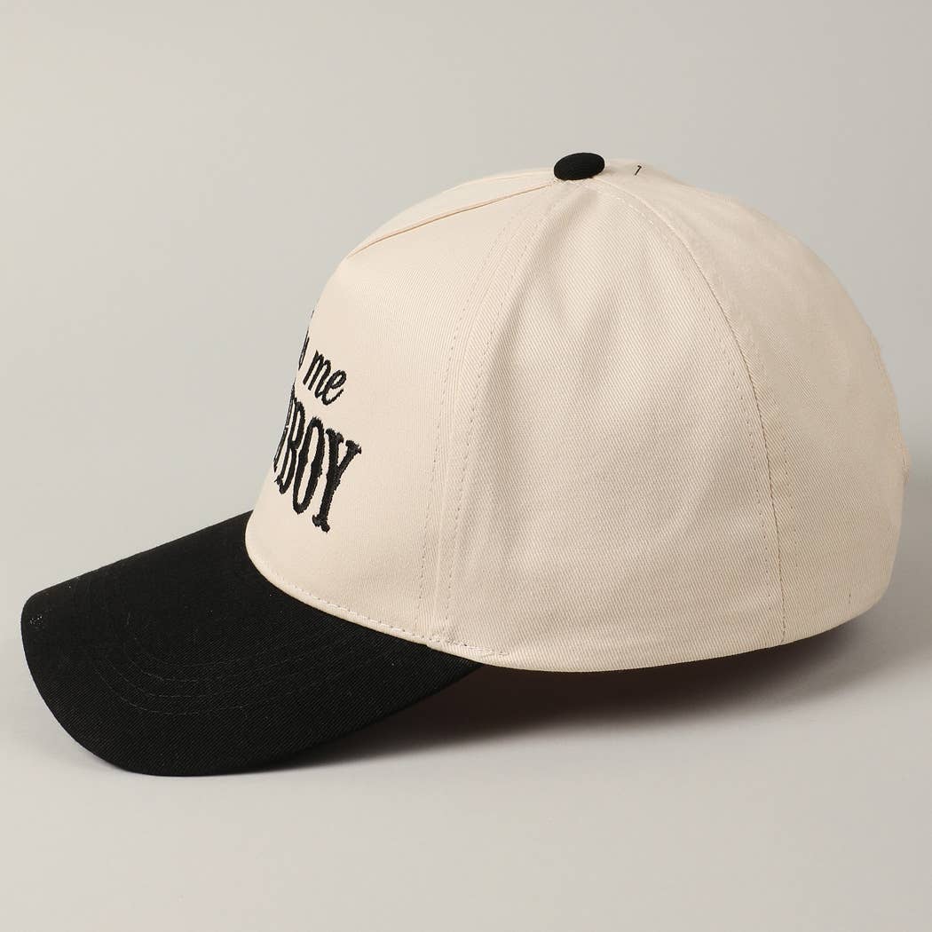 Kiss Me Cowboy 💋🤠 Two-Tone Trucker