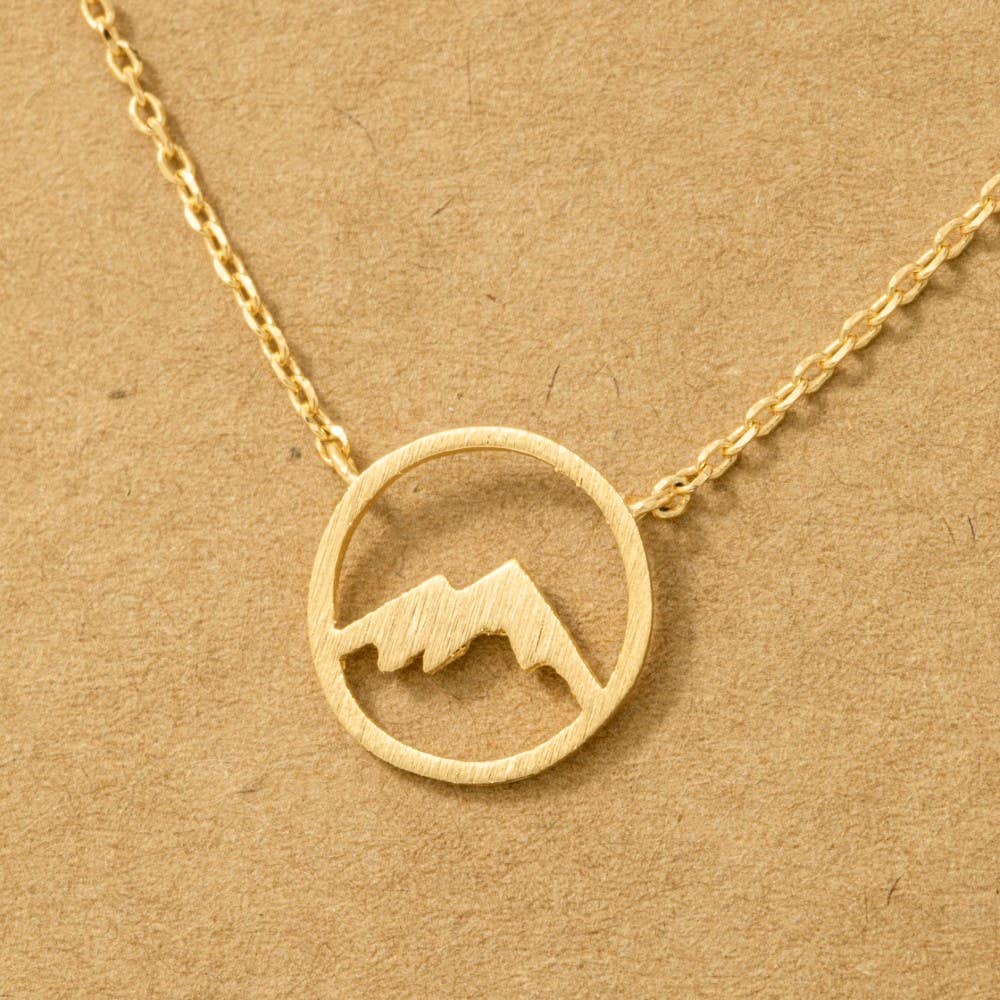 Mountain Range Charm Necklace 🤍🏔️