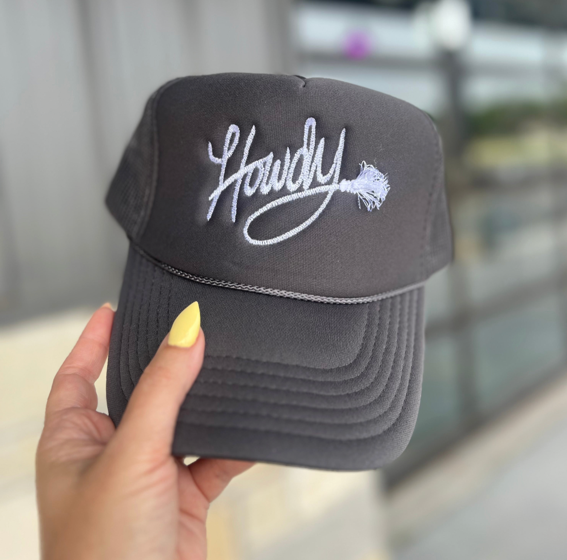 ♧ Howdy 🤠 Fringe Rope Trucker