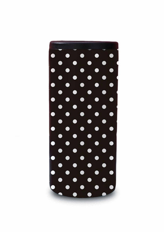Polka Dot Chill Can Cooler 🤍