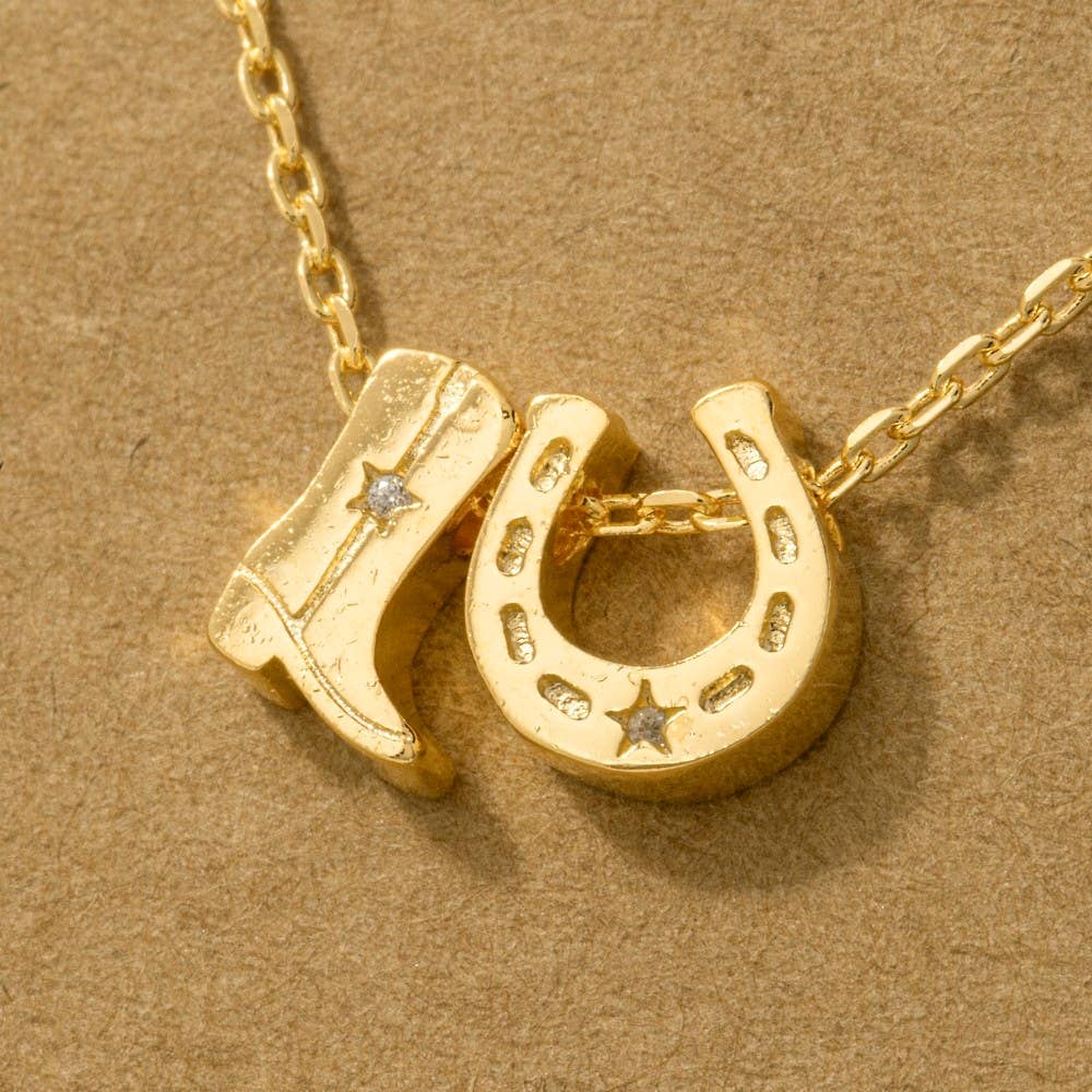 Western Luck Necklace 🤍🤠