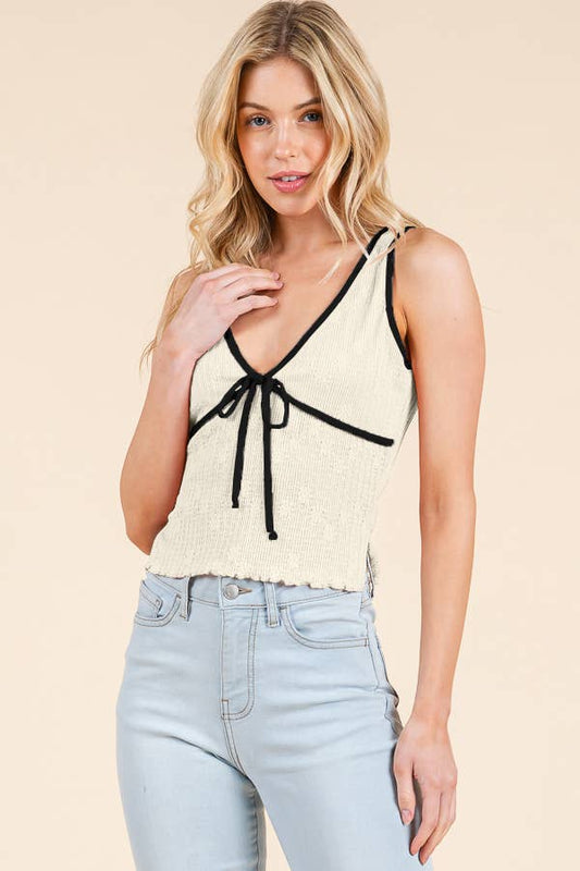 Darling Bow Merrow Tank 💖